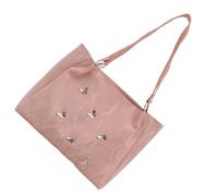BUBEFSKD Sac pour femmes en cuir PU épaule papillon sac à main grande capacité aisselle étudier les aisselles école femmes grande capacité hiver épaule papillon sac à main, b
