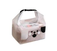 BUBEFSKD Sac tué pour femmes Imperméable Résistant au sable Plage Pour piscine Vacances Sac de toilette portable Sac à main Sac à main Sac à main Sac à main Sac à main Sac à main, Blanc., Increase the
