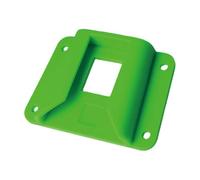 BUBEFSKD Sacoche de vélo pliable, support de panier, porte-roue avant, adaptateur de bloc avec vis, support de montage en plastique, adaptateur de support de vélo