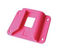 BUBEFSKD Sacoche de vélo pliable, support de panier, porte-roue avant, adaptateur de bloc avec vis, support de montage en plastique, adaptateur de support de vélo