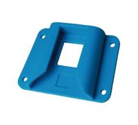 BUBEFSKD Sacoche de vélo pliable, support de panier, porte-roue avant, adaptateur de bloc avec vis, support de montage en plastique, adaptateur de support de vélo