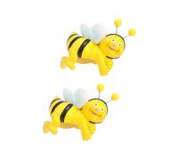 BUBEFSKD Sculpture de jardin artistique Ornements Abeilles Figure de simulation Statue pour bureau et décoration d'ailes extérieures Cercle intérieur extérieur