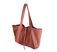 BUBEFSKD Shopping Sac à Bandoulière Grande Capacité Sac en Toile pour Filles Femmes Sac Femme Porte-monnaie Rétro Loisirs Sacs de Voyage Sacs à Main Sac à Main Toile Rétro Sac Acheteur Sac à Main