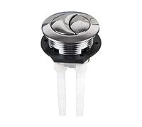 BUBEFSKD Simple/Deux 38 mm Chasse d'eau de toilette Réservoir d'eau de toilette Barres rondes Bouton poussoir Économie d'eau pour la citerne Accessoires de salle de bain Bouton de réservoir
