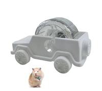 BUBEFSKD Souris de course personnalisée Petit véhicule à la mode Gris clair Grande heure Petits animaux Petit animal de compagnie Jouet de voiture