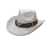 BUBEFSKD Sparkly Glitters Cowboy Chevalier pour fête de célibataire Chevalier polyvalent pour la scène du club de niveau Occident Cowboy