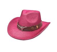 BUBEFSKD Sparkly Glitters Cowboy Chevalier pour fête de célibataire Chevalier polyvalent pour la scène du club de niveau Occident Cowboy