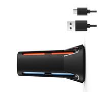 BUBEFSKD Station de charge 4 ports pour manette Switch2 TNS avec voyants LED Alimentation via USB Design compact Station de charge avec entrée DC5 V/3 A