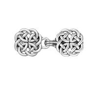 BUBEFSKD Style rétro Coque en alliage robuste avec motif creux complexe portable pour améliorer vos tenues Élégant clip d'écharpe vintage, taille unique, comme décrit