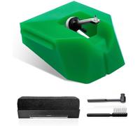 BUBEFSKD Stylets en Diamant À Aiguille De Platine avec Pièce d'entretien Phonographe Propre Aiguille Lecteur Disque pour Stylets Lecteur Disque VMN95ML