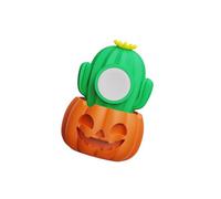 BUBEFSKD Support de charge en silicone Halloween Citrouille Support en silicone pour montre Série 10 9 8 7 6 5 4 3 2 Portable Station d'accueil