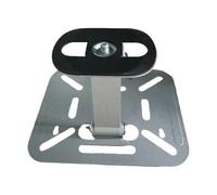 BUBEFSKD Support de montage sur toboggan réglable en hauteur Action ergonomique 15 30 cm Extension sans couture Base résistante aux rayures pour les salles multimédias Organisez le support à glissière