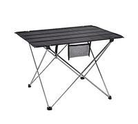 BUBEFSKD Tables de camping portables compactes pliantes Beachs Camp pour plages pique-niques cuisine randonnée extérieur table pliante petit carré compact