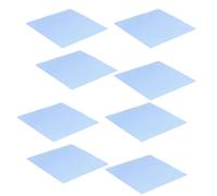 BUBEFSKD Tampon en silicone de transfert de chaleur efficace 100 x 100 mm Isolateur non conducteur pour le refroidissement du processeur dans les ordinateurs et les ordinateurs portables Résistance à