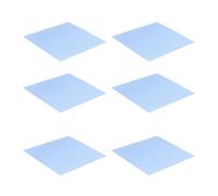 BUBEFSKD Tampon en silicone de transfert de chaleur efficace 100 x 100 mm Isolateur non conducteur pour le refroidissement du processeur dans les ordinateurs et les ordinateurs portables Résistance à