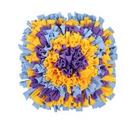 BUBEFSKD Tapis de rhume pour chien - Tapis d'alimentation interactif pour chiots - Puzzle - Traitement des jouets - Design d'entraînement - Soulagement du stress - Petit puzzle pour chien de taille