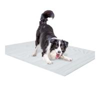 BUBEFSKD Tapis rafraîchissant pour animaux de compagnie Velutinous Cool Technology - Vert - Lit de saison non mortel - Plan solide compact pour la maison et les voyages