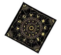 BUBEFSKD Tarots Nappe Constellations Astrologie Tissu Autel Table Divine Carte Tapisserie Fourniture Autel Tarot Carte