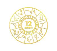 BUBEFSKD Transferts métalliques adhésifs orientés vers l'étoile pour un plan de protection personnalisé du téléphone pour les transferts de bricolage, taille unique, comme décrit