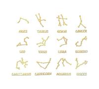 BUBEFSKD Transferts métalliques adhésifs orientés vers l'étoile pour un plan de protection personnalisé du téléphone pour les transferts de bricolage, taille unique, comme décrit