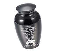 BUBEFSKD Urne funéraire en aluminium pour animal de compagnie, 6,3 cm, pour petits animaux de compagnie, mémorial, chiot, chat, petite urne funéraire pour cendres humaines