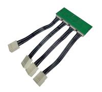 BUBEFSKD Ventilateur simulateur de vitesse émulateur de vitesse 4 en 1 Contrôleur de vitesse pour ordinateurs de bureau et ordinateurs portables Ibelink Solution de refroidissement Appareil de gestion