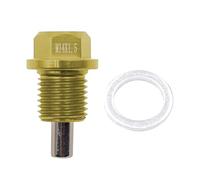 BUBEFSKD Vis magnétiques de vidange de puisard en aluminium avec joint Accessoires de rechange Installation facile Bouchon de protection du moteur