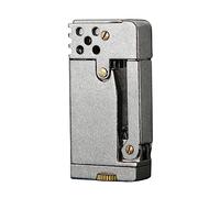 BUBELS Metal Machete Kerosene Lighter Windproof Mechanical Pressed Automatic Ignition Retro-Style Lighter and Smoking Accessories Home furnishings Kerosene Lighter (Color : A)