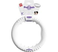 BUBIMEX-Anneau pour chien coloris blanc ultra résistant Bubimex Gigwi Pop-pals - diamètre 22 cm