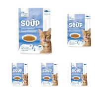 Bubimex - Bubi Nature Soupe - Saveur Thon - 50 g - Aliment complémentaire pour Chat - Nourriture Humide - Texture légère - Favorise l’hydratation (Lot de 5)
