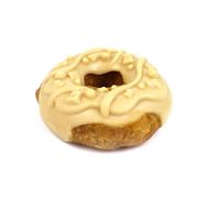 BUBIMEX-Friandise à mâcher pour chien en vrac donut au poulet et à la noix de coco Bubimex - diamètre 7 cm - Prix à la pièce