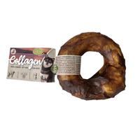 BUBIMEX-Friandise à mâcher pour chien en vrac donut de collagène au canard Bubimex - diamètre 10 cm - Prix à la pièce