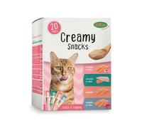 BUBIMEX-Friandise en crème pour chat Multipack Bubimex Creamy x 20 - 300 g