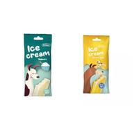 Bubimex Glace pour chien 24 x 50 g Différentes saveurs 24 x 50 g 12 x yaourts