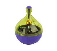 BUBIMEX-Jouet distributeur Culbuto IQ Jaune et violet pour chat