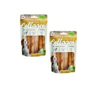 Bubimex Lot de 10 bâtonnets de collagène de poulet pour chien 13 cm