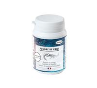 Bubimex - Poudre de Krill - Complément Alimentaire 100% Naturel pour Chiens et Chats - Riche en Oméga 3 et 6 - Astaxantine - Beauté du Pelage, Mobilité et Système Immunitaire - 60g