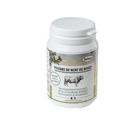 Bubimex - Poudre de Nerf de Bœuf - Complément Alimentaire 100% Naturel pour Chiens et Chats - Riche en Protéines - Développement Musculaire, Performances et Récupération - 40g