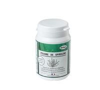 Bubimex - Poudre de Spiruline - Complément Alimentaire 100% Naturel pour Chiens et Chats - Riche en Vitamines et Minéraux - Apport d'Energie, Soutien du Métabolisme et du Système Immunitaire - 60g