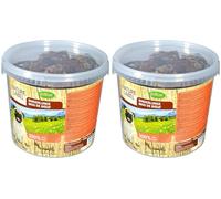 Bubimex - Poumon de Bœuf - Friandise pour Chien - Viande Séchée 100% Naturelle - Snack Digeste et Riche en Protéines - 500 g (Lot de 2)
