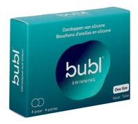 Bubl Natation Silicone Taille Unique 4 Paires