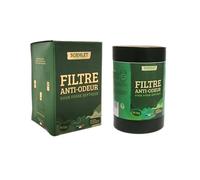 BUBLE SOLUTIONS SIMPLIFYING YOUR LIFE Cartouche/Filtre Anti odeurs pour Fosse Septique - Rechargeable - Au Charbon Actif De Qualité - Installation Facile - Durable - Toutes eaux - Fabriqué En France