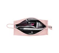 BUBM Sac de rangement de voyage compatible avec Dyson Airwrap Styler, Shark Flexstyle Air Styling & Drying System, étui de transport portable pour coiffeur Airwrap et accessoires, rose