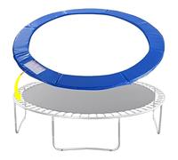 Bubmari Coussin De Protection pour Trampoline, Contour De Sécurité De Remplacement Ø 183 À 487 Cm, Couvre-Ressorts en PVC, Résistant Aux Rayons UV & Anti-déchirure(Blue,12FT/366cm)