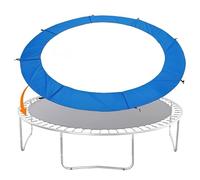 Bubmari Coussin De Protection pour Trampoline, Contour Sécurité Remplacement Ø 183 244 305 366 396 427 457 487 Cm, Couvre-Ressorts PVC Haute Densité, Matelas Anti-Déchirure Imperméable(12FT)