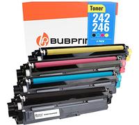 Bubprint 4 Cartouche de Toner Compatible pour Brother TN-242 TN-246 pour DCP-9017CDW DCP-9022CDW HL-3142CW HL-3152CDW HL-3172CDW MFC-9142CDN MFC-9332CDW MFC-9342CDW