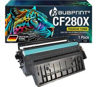 Bubprint Cartouche de Toner Compatible pour HP CF280X 80X pour Laserjet Pro 400 M401A M401D M401DN M401DNE M401DW M401N MFP M425DN M425DW 6900 Pages Noir Black