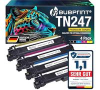 Bubprint TN-247 Compatible pour Toner Brother TN-243CMYK TN247 pour Brother MFC-L3750CDW DCP-L3550CDW MFC-L3770CDW HL-L3210CW HL-L3230CDW DCP-L3510CDW HL-L3270CDW MFC-L3710CW L37710CW L377 Lot de 4