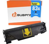 Bubprint Toner Compatible avec HP CF283A 83A Noir