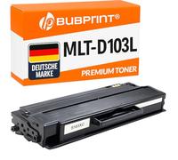 Bubprint Toner Compatible avec Samsung MLT-D103L/ELS Noir 2500 Pages